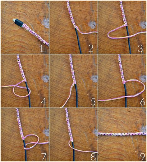 PERSONALIZED PHONE CHARGING CORD Crochet Cord Protector, Phone Cord Wrap Diy, Cord Knitting, Earphones Diy, Embroidery Floss Crafts, Diy Headphones, Diy Bracelets Tutorials, Bracelets Handmade Diy, Diy Bracelets Easy