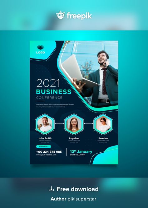 Webinar flyers template | Free Vector #Freepik #freevector #technology #education #network #digital Webinar Flyer, Book Cover Design Template, Business Brochure Design, Restaurant Poster, Business Poster, Flyer Printing, Marketing Flyers, Event Flyer Templates, Business Flyer Templates