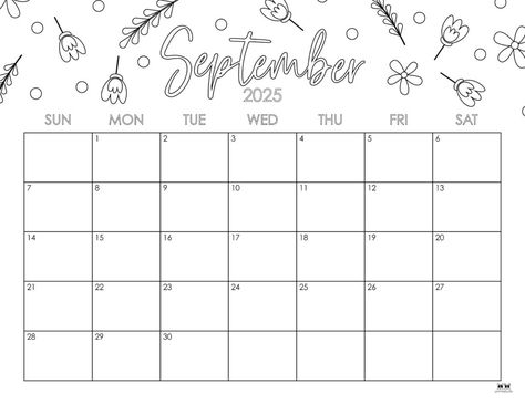 Choose from 107 September 2025 calendars to stay organized as school and fall are in full swing! Print from home! 100% FREE! Printabulls Calendar, Calender Ideas, 2025 Calendar, 2024 Calendar, Calendar Printable, Calendar Printables, Monthly Calendar, Stay Organized, Staying Organized