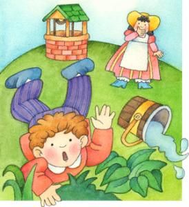 Jack and Jill. Nursery rhyme characters. Jack And Jill Activities Preschool, Nursery Ryhmes, Nursery Rhyme Characters, Cover Picture, Baby Activities, Free Audio, Audio Books Free, Activities For Toddlers, Jack And Jill