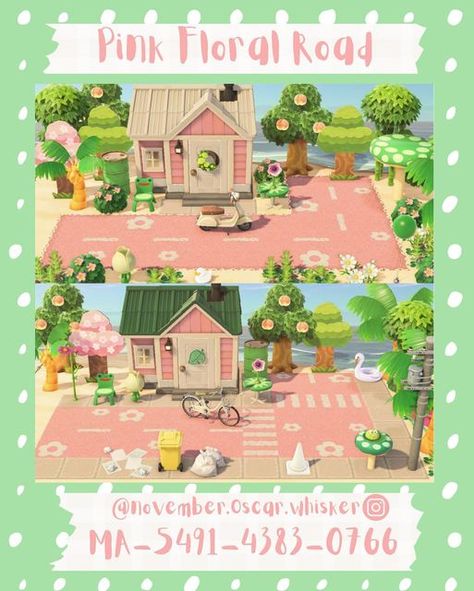 Acnh Pink Sidewalk, Acnh Pink Road Path, Pink Road Animal Crossing, Acnh Road And Sidewalk Design Code, Pink Road Acnh, Animal Crossing Design Codes Road, Kidcore Road Acnh, Pink Path Animal Crossing, Road Codes Acnh