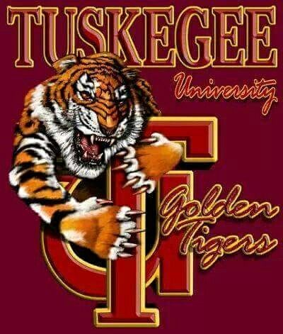 Tuskegee Golden Tigers 🐯 Tuskegee University Logo, Hbcu Logos, Trunk Party Ideas College, College Banners, College Banner, Hbcu Colleges, College Decision, Golden Tigers, Aggie Pride