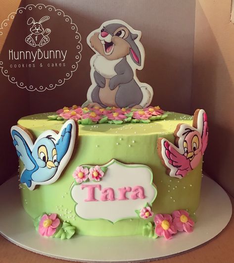 Thumper disney cake topper birthday Bambi And Thumper Cake, Thumper Cake, Disney Cake Topper, Bambi Cake, Hamburger Party, Thumper Disney, Baby Party Themes, Disney Cake Toppers, Babby Shower