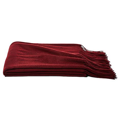 Solid Cashmere Throw, Merlot Bedding Red, Glam Pillows, Blanket Fringe, Cashmere Throw Blanket, Fringe Blanket, Red Throw Blanket, Red Blanket, Pucci Vintage, Orange Bedding