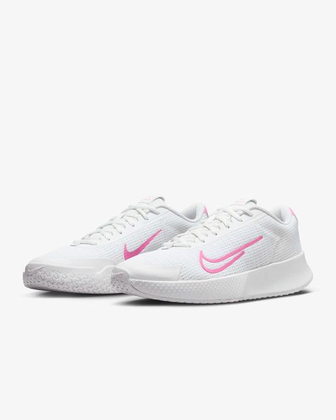 NikeCourt Vapor Lite 2 Women's Hard Court Tennis Shoes. Nike.com Tennis Shoes Nike Women's, Tennis Shoes Court, Tennis Court Shoes Women, Nike Court Lite 2, Nike Low-top Running Shoes For Tennis, Court Shoes Volleyball, Tennis Court Shoes, Tennis Aesthetic, Nike Tennis