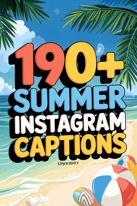 190+ Summer Instagram Captions Summer Instagram Captions, Work Etiquette, Psychology Terms, Golden State Of Mind, Summer Feed, Summer Captions, Relationship Quizzes, Happiness Journal, Caption Ideas