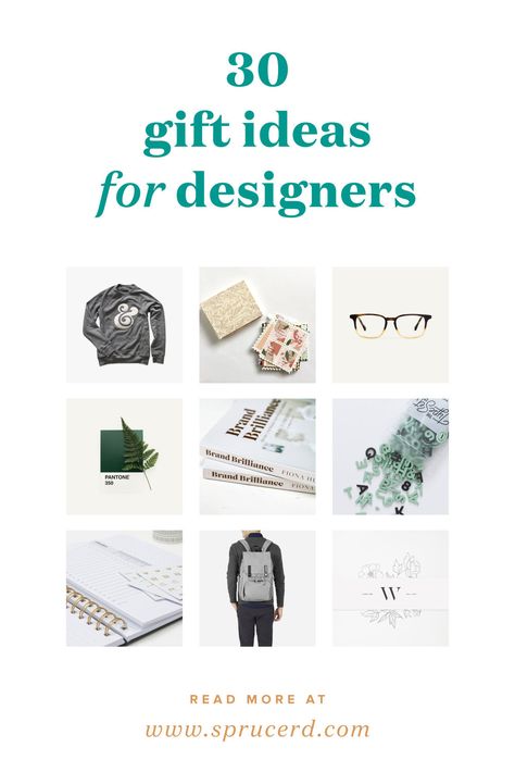 30 gift ideas for graphic designers — Christmas gifts, fonts, tools, freelance resources, etc. | Spruce Rd. Graphic Designer Gifts Ideas, Graphic Designer Gifts, Graphic Design Gift Ideas, Gifts For Graphic Designers, Graphic Design News, Graphic Design Gifts, Freelance Web Design, Wearables Design, Graphic Design Business