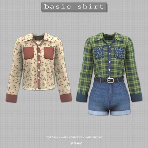 Sims 4 Western Clothes, Sims 4 Chef Outfit, Sims 4 Cc Country Clothes, Sims 4 Horse Ranch Cc, Euno Sims, Ranch Outfits, Los Sims 4 Mods, Farmer Outfit, Cottagecore Clothes