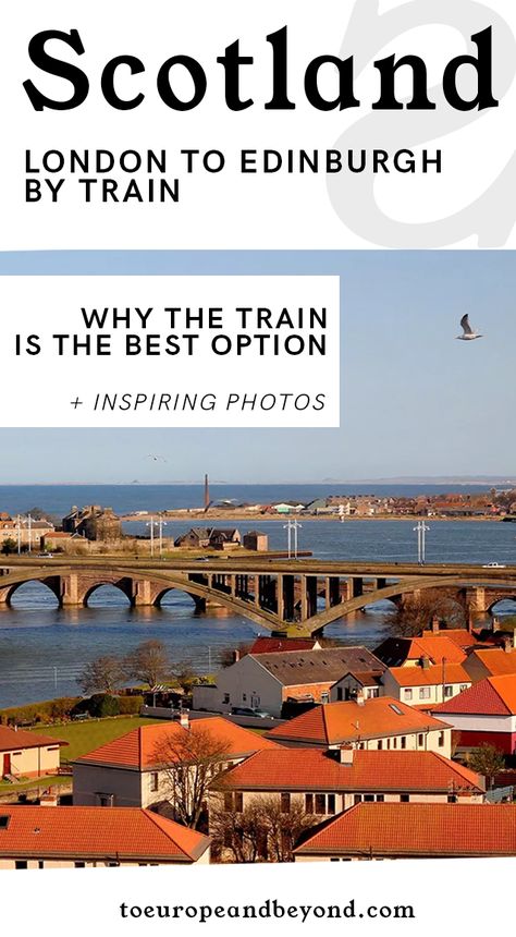 The Journey from London to Edinburgh by Train Is Seriously the Best via @mevallieres London To Scotland, Scotland Trip, Uk Trip, Travel Scotland, England Trip, London Vacation, London Trip, Travel Uk, Travel Books