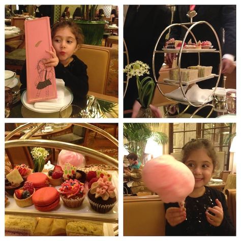 Tea Activities, Tea At The Plaza, Eloise Birthday, New York City With Kids, Eloise At The Plaza, Pink Hotel, Palm Court, Hotel In New York City, The Plaza Hotel