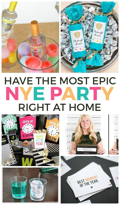 You can have so much fun at home on NYE! Love these New Years Eve party ideas. New Years Eve Party Ideas, Family New Years Eve, New Year's Eve Countdown, Kids New Years Eve, New Year's Eve Activities, New Years Eve Games, New Years Eve Day, Eve Game, New Year's Party