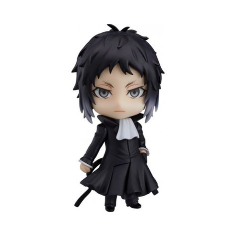 Akutagawa Nendoroid Png, Akutagawa Ryunosuke Nendoroid, Akutagawa Nendoroid, Ryunosuke Akutagawa, Nendoroid Anime, Character Statue, Chuya Nakahara, Anime Figurines, 背景 シンプル