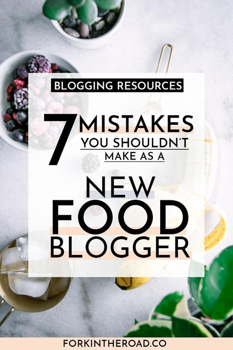 Don't make these new food blogging mistakes! Learn the 7 most common food blogging mistakes beginners make, from website hosting, email list building, to creating a content calendar. #foodblog #foodblogging #blogging #mistakes #wordpress #beginners #tips #forkintheroad via @kristinatodini Food Blog Names, Food Blogging, Content Calendar, Food Content, Email List Building, Food Photography Tips, Blog Names, New Food, Blogger Tips