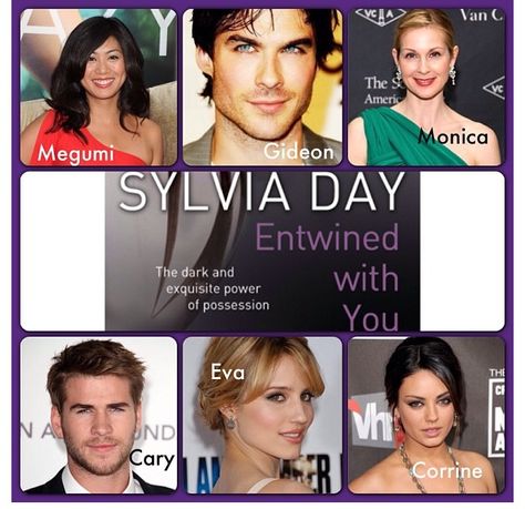 Casting picks for "Bared To You" series by Sylvia Day Bared To You Sylvia Day, Rock Chick Series, Crossfire Series, Stephanie Meyers, Jamie Mcguire, Sylvia Day, Laters Baby, Board Aesthetic, Must Read Books