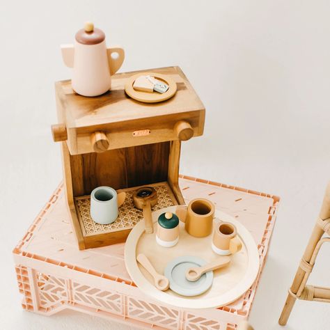 Tiny Kitchens, Play Wood, Toy Wood, Toys Montessori, Aesthetic Galaxy, Double Espresso, Room Deco, Buy Wood, Kids Wood