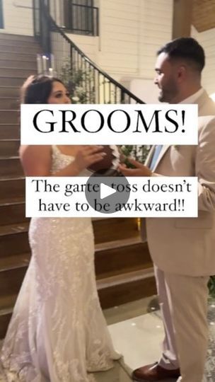 11K views · 5.6K reactions | Grooms, put your own spin on the garter toss! If the traditional approach feels a bit awkward in front of all your friends and family, why not switch it up? This groom placed the garter on a football and tossed it to his buddies. Incorporate something you love—there are no limits! Make the moment fun and uniquely you.

Happy planning!!! 

Planner| @magnoliaevents.lux 
Venue| @_themargaux 
Coordinator| @finishing_touch_coordination | WEDDING COORDINATOR | Sounds Good? · NFL Intro Unique Garter, Grooms Room, Garter Toss, Wedding Planning Timeline, Wedding Garter, Wedding Moments, Wedding Coordinator, On Your Wedding Day, Beautiful Bride