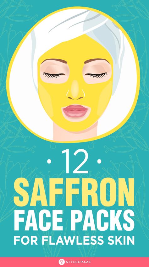 12 Homemade Saffron Face Packs For Flawless Skin Saffron Benefits, Homemade Face Pack, Inflammation Recipes, Skin Care Business, Face Care Tips, Face Scrub Homemade, Anti Inflammation, Natural Skin Care Routine, Skin Care Steps