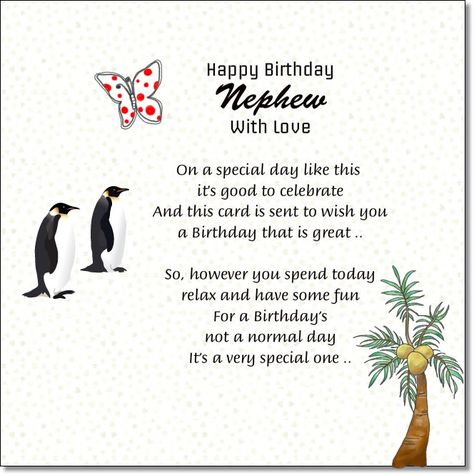 Birthday Message For Nephew, Happy Birthday Nephew Quotes, Happy Birthday Wishes Nephew, Birthday Card For Nephew, Birthday Nephew, First Birthday Wishes, Messages Funny, Happy Birthday Nephew, Beautiful Birthday Wishes