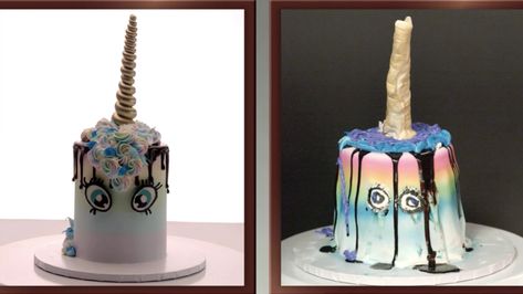 These 'Nailed It' Unicorn Cake Fails Just Destroyed The Magical Food Trend — PHOTOS Magical Food, Apricot Smoothie, Cooking Fails, Cake Fails, Buckwheat Cake, Recipe For Teens, Cheap Clean Eating, Pumpkin Smoothie, Delicious Clean Eating