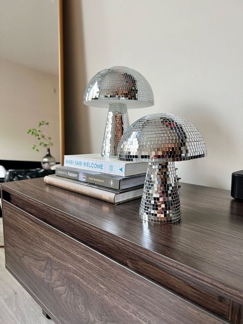 DM Furniture DM-Furniture Storage … curated on LTK Mushroom Disco Ball, Disco Mushroom, Boyish Style, Music Festival Fashion, Mushroom Decor, Furniture Storage, Interior Inspo, Disco Ball, Edgy Fashion