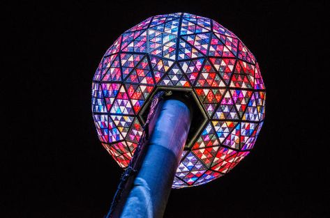 Top 10 Secrets of the New Year's Eve Ball Drop in Times Square - Page 6 of 10 - Untapped New York Times Square Ball Drop, New Years Eve Ball, New Year's Eve Countdown, New Years Ball, New Years Countdown, New Year Pictures, New Year 2014, New Year 2017, New Year's Eve Celebrations