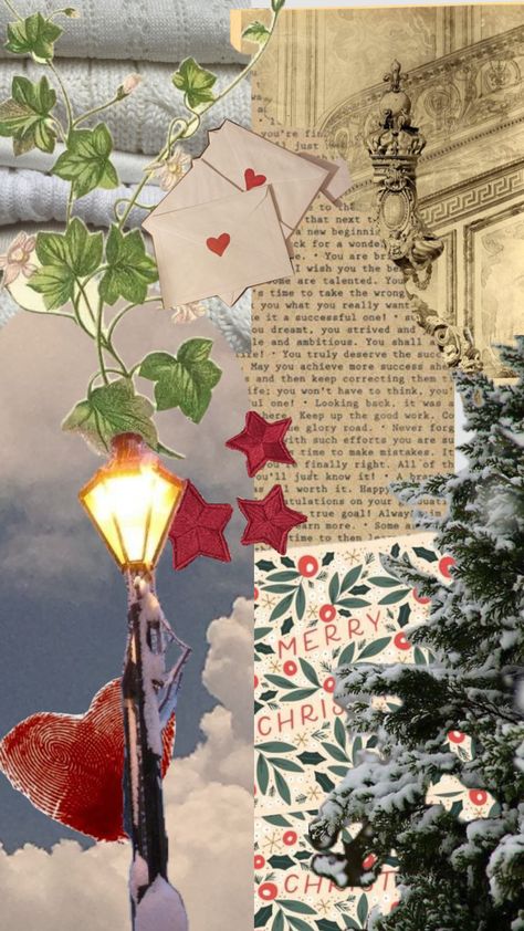 #winter #collage #wallpaper #aesthetic #christmas Collage Wallpaper Christmas, Collage Art Christmas, Winter Collage Wallpaper, Aesthetic Holiday Wallpaper, Christmas Collage Art, Christmas Collage Wallpaper, Home Screen Collage, Xmas Collage, Seasonal Backgrounds