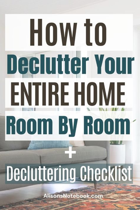 Declutter And Minimize, Decluttering House Room By Room, Cleaning Clutter Organizing Ideas, How To Ruthlessly Declutter, Minimalism Declutter List, 2 Week Declutter Challenge, Clean And Declutter Checklist, Simplify Your Space, Room By Room Organization