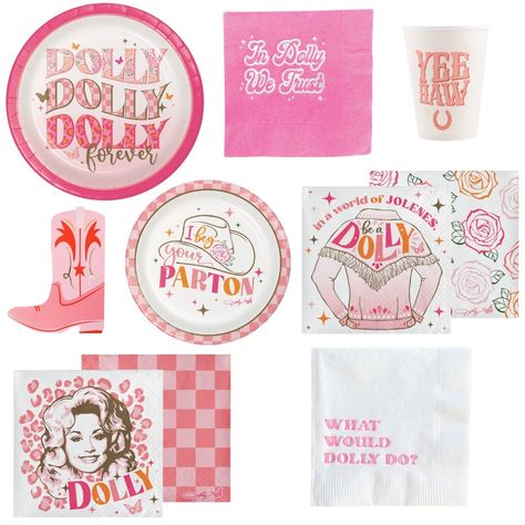 If you're gearing up for a summer trip to Dollywood or Nashville, don't forget to visit our shop for some awesome Dolly Parton-themed party supplies! 🤠 We've got everything you need to add a touch of Dolly's iconic style 🎀 and Southern charm to your adventure, from vibrant decorations to charming accessories. 💕 So, make sure you're fully equipped for a trip filled with Dolly-inspired fun!💄 Are you a country music fan? 🤠 And DON'T FORGET to place any orders before NOON tomorrow (Friday the... Dolly Parton Second Birthday, Dolly Parton Party Decorations, Dolly Parton Themed Birthday Party, Dolly Parton Birthday Party, Dolly Parton Movies, Dolly Parton Birthday, Dolly Party, Toddler Birthday Party, Movie Party