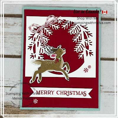 Stamping With Friends Blog Hop - September to December 2024 Mini Catalogue / Stamping With Melva 2024 Stampin Up Mini, Stampin Up Most Adored, Stampin Up Reindeer Fun Cards, Stampin Up Christmas 2024, Reindeer Days Stampin Up Cards, Stampin Up Reindeer Fun, Reindeer Fun Stampin Up Cards, Childrens Christmas Cards, Deer Christmas Cards