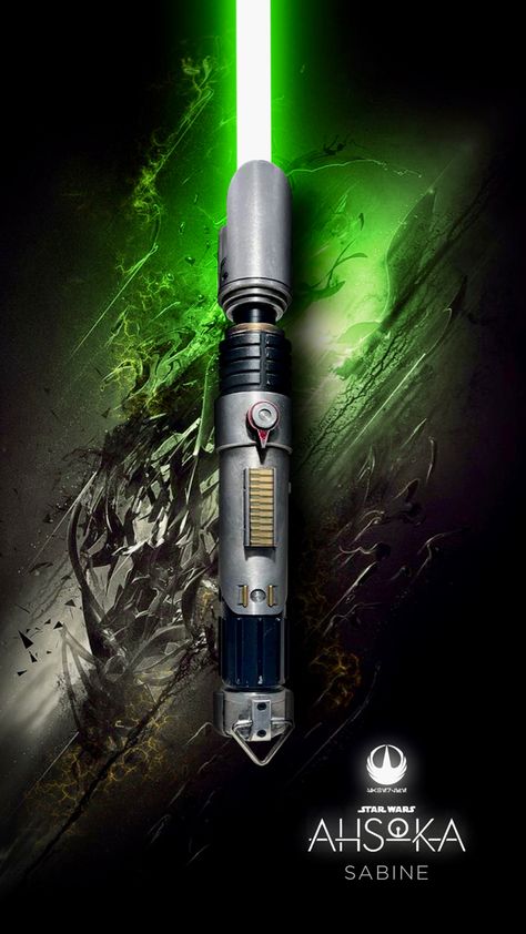 Sabine Wren Lightsaber, Ashoka Tano Lightsabers, Ezra Lightsaber, Inquisitor Lightsaber, Lightsaber Drawing, Build A Lightsaber, Lightsaber Designs, Lightsaber Ideas, Lightsaber Hilts