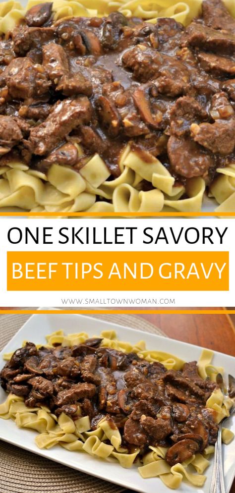 Beef In Gravy Recipes, Beef Tenderloin Stew Recipes, Steak Tips With Gravy, Beef Tenderloin Steak Tips Recipe, Beef Tips Recipe Stove Top, Recipes With Beef Tenderloin, Camp Supper, Sirloin Tips And Gravy, Dinner Ideas With Beef