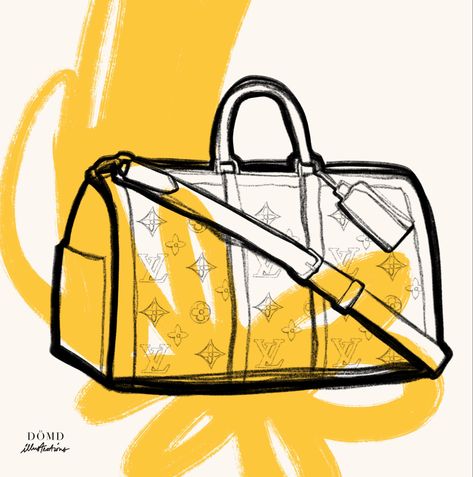 #fashion #instagram #tumblr #fashionisart #illustration #illustrationartists #illustrationoftheday #illustrationartwork #louisvuittonhandbags #louisvuittonbag #fashionillustration #fashionillustrator #fashiondrawing #fashionsketch #fashiondesign #fashion #fashionstyle #illustration #procreate #procreateart #digitalart #digitaldrawing #drawing #digitalartist #artist #artoftheday #illustrationartists #illustrator #fashionartist Luis Vuitton Clothes, Travel Bag Illustration, Bag Illustration, Drawing Bag, Illustration Procreate, Fashion Illustrator, Drawing Clothes, Illustration Artwork, Artist Style