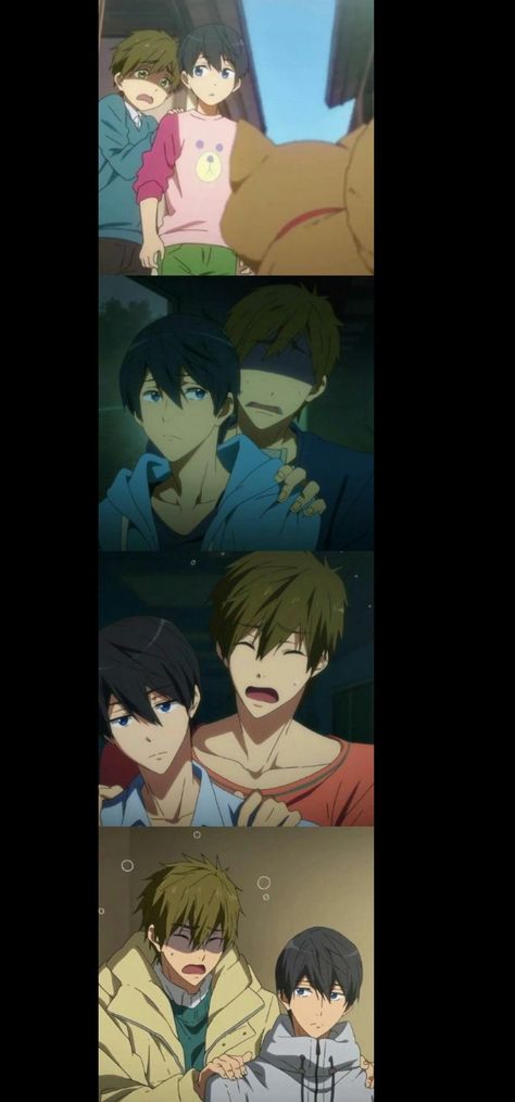 #AlinaTempel Haru X Makoto, Makoto X Haru, Makoto Tachibana, Haruka Nanase, Scaredy Cat, Free Eternal Summer, Splash Free, Free Iwatobi Swim Club, Free Iwatobi