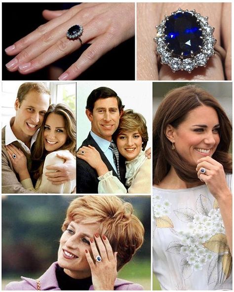 The story behind the famous diamond and sapphire engagement ring. The impressive ring caught Lady Diana Spencer's eye in 1981 when she was browsing a selection presented to her from the then Crown jewelers Garrard. The large 12-carat oval Ceylon sapphire (Diana's favourite gemstone) is surrounded by 14 solitaire diamonds and set in 18-carat white gold. Originally costing £28,500 (around $35,000), the ring was surprisingly not a unique creation for the soon-to-be princess. Jewelry expert ...