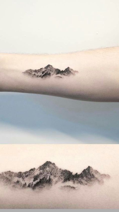 Horizontal Cover Up Tattoo, Mountain Forearm Tattoo, Ny Tattoo, Darkside Tattoo, Mountain Range Tattoo, Stag Tattoo, Lizard Tattoo, Nature Tattoo Sleeve, Mother Nature Tattoos