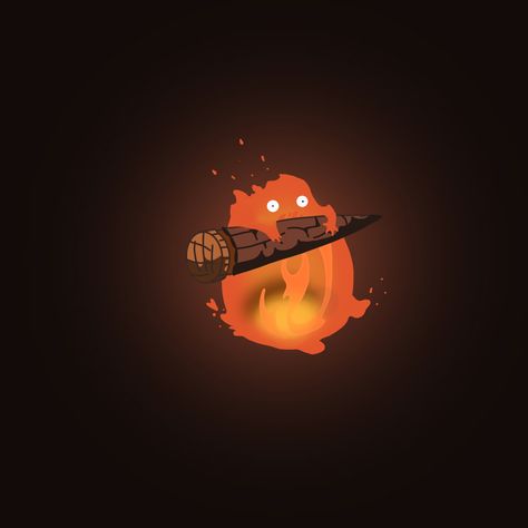 Fire In Howls Moving Castle, Calcifer Wallpaper Desktop, Calcipher Howl's Moving Castle, Calsipher Howl's Moving Castle, Calcifer Pfp, Iwatch Wallpapers Aesthetic, Apple Watch Wallpaper Backgrounds Aesthetic, Calcifer Wallpaper, Studio Ghibli Pictures