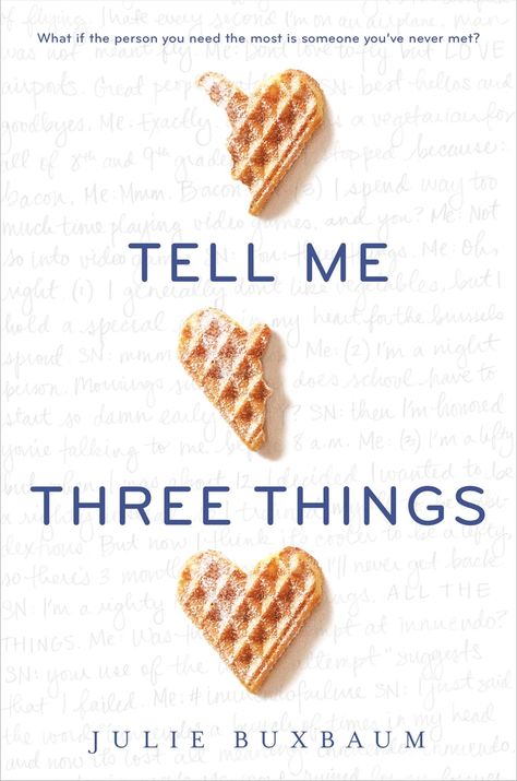 Tell Me Three Things Book, Tell Me Three Things, Jennifer Niven, Comedy And Tragedy, Rainbow Rowell, Ya Novels, Novels To Read, Books Young Adult, Plot Twist