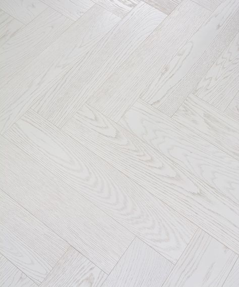 White Herringbone Floor - Elegant white Herringbone Parquet Flooring Painted Herringbone Floor, White Linoleum Flooring, White Parquet Floor, White Wooden Flooring, White Wooden Floors, White Herringbone Floor, White Herringbone Wall, White Wood Flooring, Types Of Flooring Materials