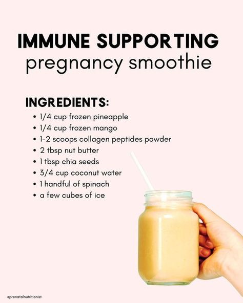 Smoothie Recipes For Pregnant Women, Prenatal Smoothie Recipes, Best Smoothies For Pregnancy, Morning Sickness Smoothie, Healthy Pregnancy Drinks, Placenta Smoothie Recipe, Healthy Smoothies For Pregnancy, Pregnancy Foods To Eat Meal Ideas, Pregnant Smoothie Recipes