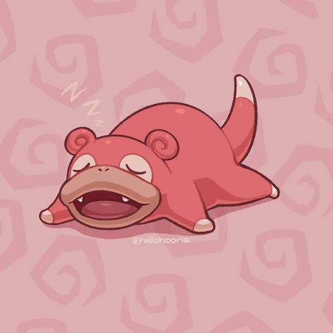 17. Slow 💤 A bit late for this one, and what I will look like in approximately 15 minutes 😅 #peachtober24 #peachtober24slow #slowpoke #pokemon #pink #digitalillustration #procreate #cuteart Slow Poke Pokemon, Slowpoke Pokemon, Pink Pokemon, Pokemon Pink, Phone Ideas, Badge Design, Bee Keeping, Pin Badges, 15 Minutes