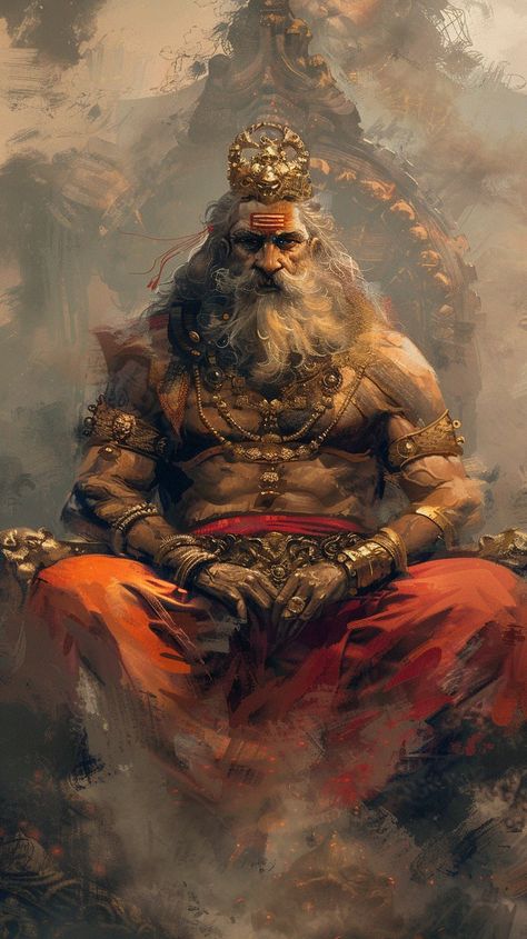 Parashurama Wallpaper, Helping Others Pictures, Indian Warrior Art, Lord Parashurama, Hindu Mythology Art, Figurative Art Painting, God Artwork, Pictures Of Shiva, Indian God