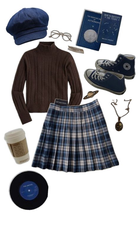 Astronomy Student Aesthetic Outfit, Space Academia Aesthetic Outfit, Fantasy Astronomy Outfits, Astro Academia Outfit, Astronomer Outfit, Astronomy Aesthetic Outfit, Spacecore Outfits, Time Traveler Outfit, Academia Aesthetic Outfit