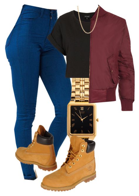 "fall" by livingfaded ❤ liked on Polyvore featuring American Apparel, Timberland, Topshop, WearAll and Mark Davis Women’s Timberland Outfit, Casual Timberland Lace-up Boots, Outfits To Wear With Timberlands, 90s Fashion Timberlands, Timberland Malynn Boots, Tim Outfits Woman Timberland Boots, Casual Date Night Outfit, Timberland Outfits, Casual Date Night