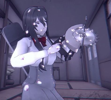 Yandere Simulator Ryoba Pfp, Yandere Simulator Selfie, Yandere Simulator Ryoba Aishi, Yandere Simulator Ryoba, Ryoba Aishi Icon, Ayano Aishi Icon, Ryoba Aishi, Yandere Simulator Characters, Love Games