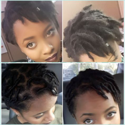 #locs, 1 week vs 2 months 6 Month Locs, 3 Months Locs, Locs 6 Months, 2 Month Locs Journey, 3 Month Loc Journey, Short Dreadlocks, Dreadlocks Styles, Short Dreadlocks Styles, Faux Locks