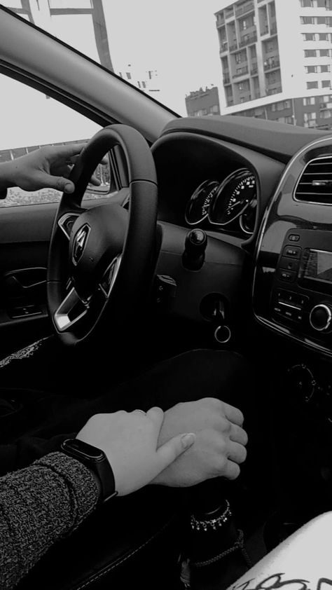 Black and white, couple, car, girl and boy, driver, driving, машина, пара, хлопець і дівчина, чорно біле фото, водіння, водій Cupels Pic Romantic, Couple Black And White Aesthetic, Couple Car Poses, Couple In Car, Car Couple, New Car Photo, Couple Streetwear, Sparkle Emoji, Couples Hidden Face Pics