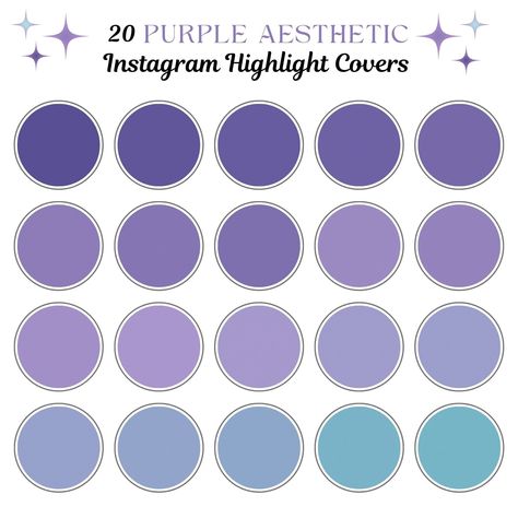 Purple Aesthetic Instagram Highlight, Hilight Instagram Purple, Instagram Highlight Covers Purple, Turquoise Highlights, Ombre Highlights, Highlights Instagram, Lavender Aesthetic, Purple Highlights, Dark Purple Aesthetic