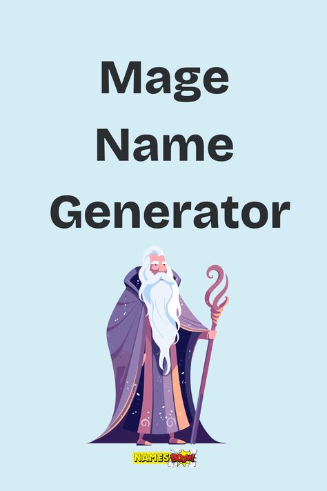 mage name generator Fantasy Names Generator, Sorcerer Names, Fantasy World Names Ideas, Oc Names Ideas, Wizard Names, Last Name Generator, Mage Names, World Names, Character Name Generator