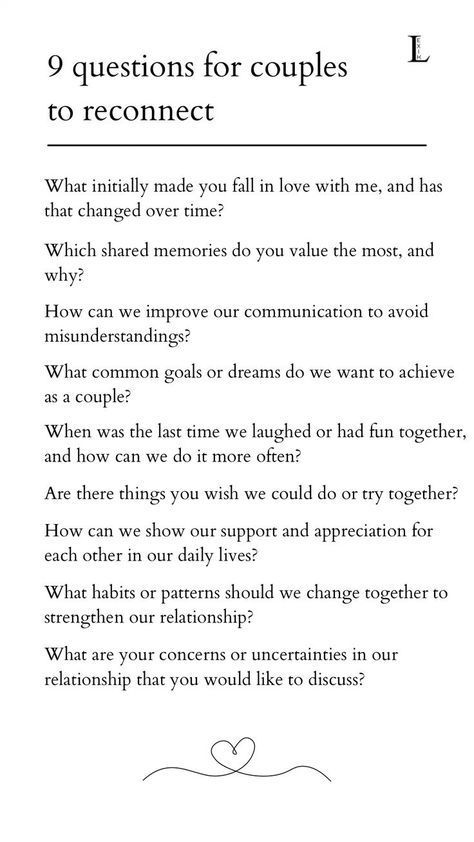 Question For Relationship, Questions For A Healthy Relationship, Couple Reconnection Questions, Questions For Relationship Growth, Marriage Reflection Questions, Cute Relationship Questions, Advice For Couples, Healing Questions For Couples, Questions For Connection