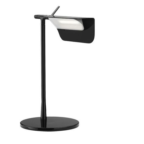 Tab 33cm Desk Lamp Flos Base Colour: Black Flos Lamp, T Table, Ceramic Diffuser, Tripod Table Lamp, Tripod Table, Lighting Concepts, Table Led, Table Lamp Base, Led Table